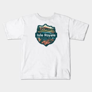 Isle Royale National Park in Michigan Kids T-Shirt